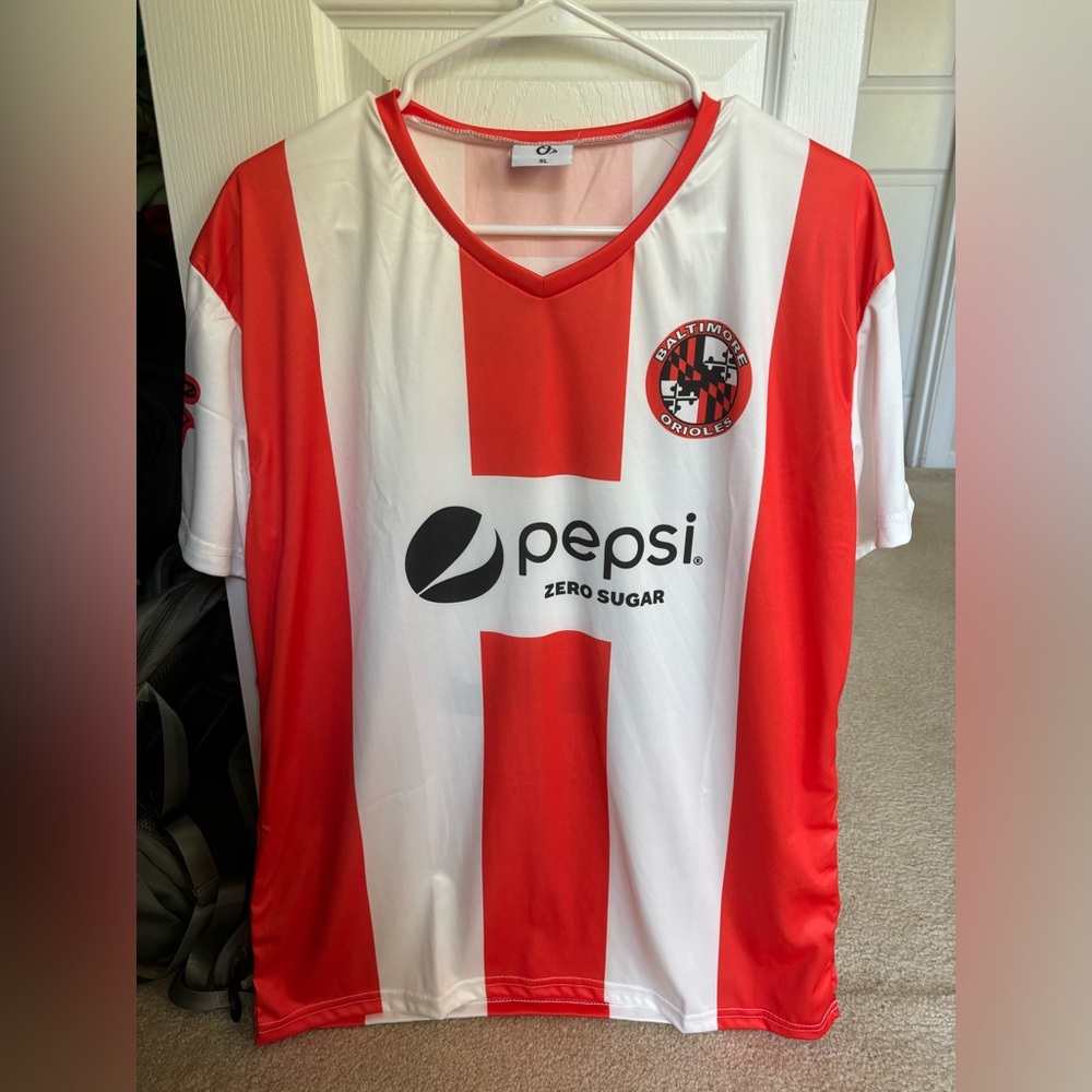 Orioles Giveaway Soccer Jersey